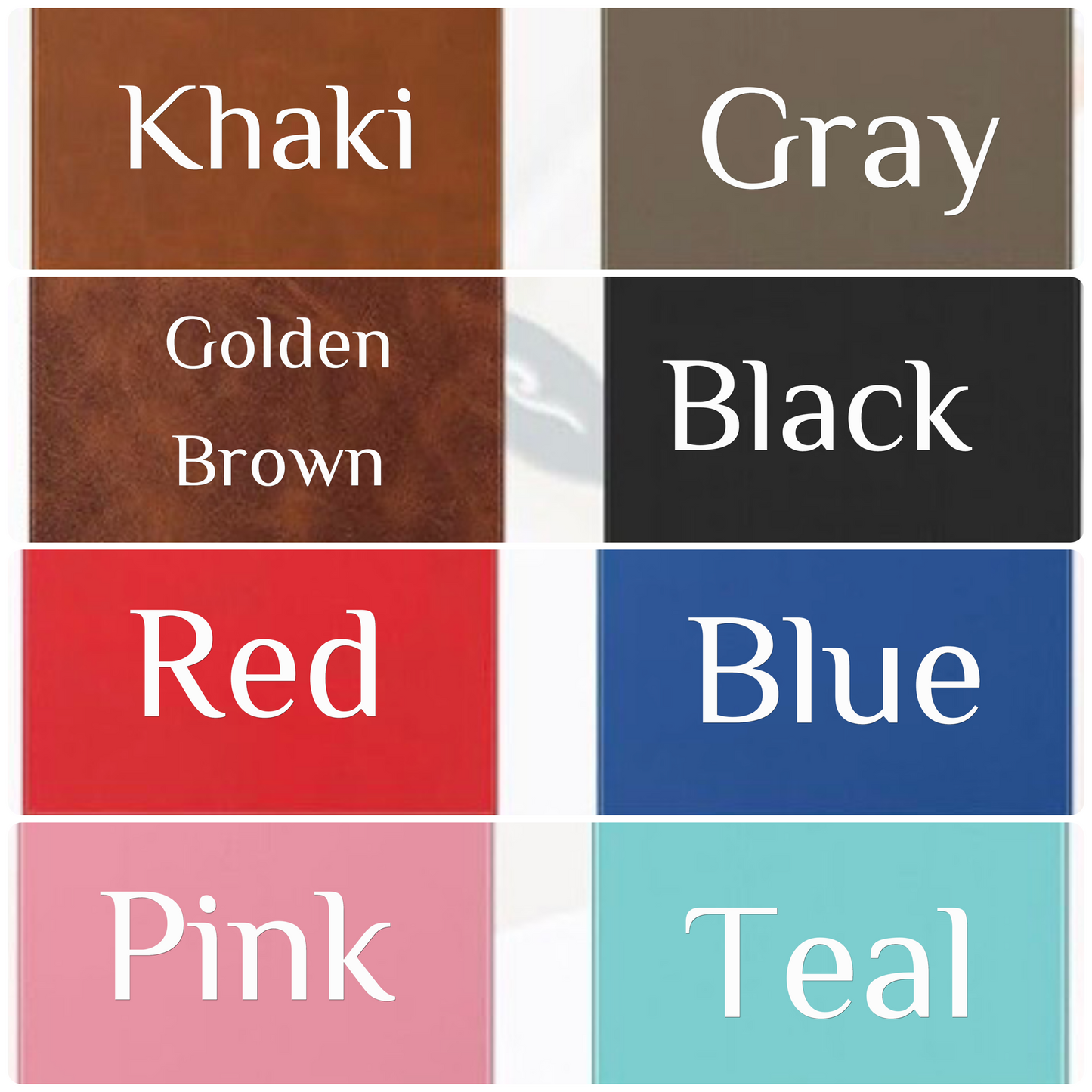 Custom leather patches