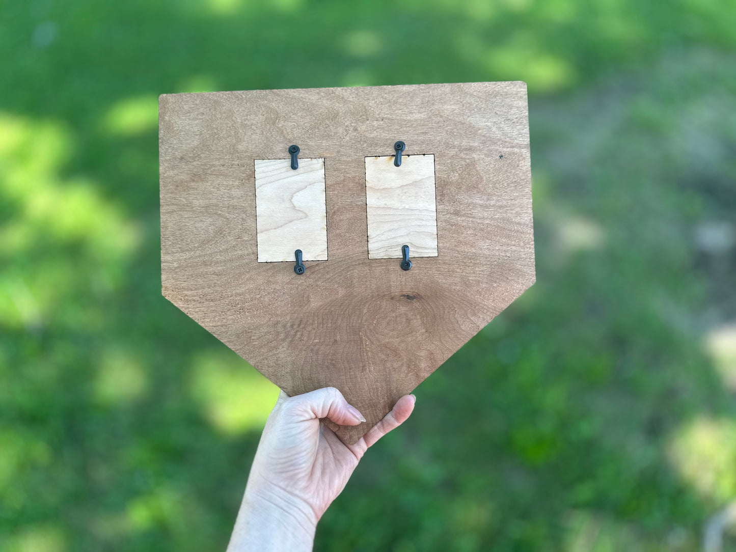 Baseball/softball photo frame plaque
