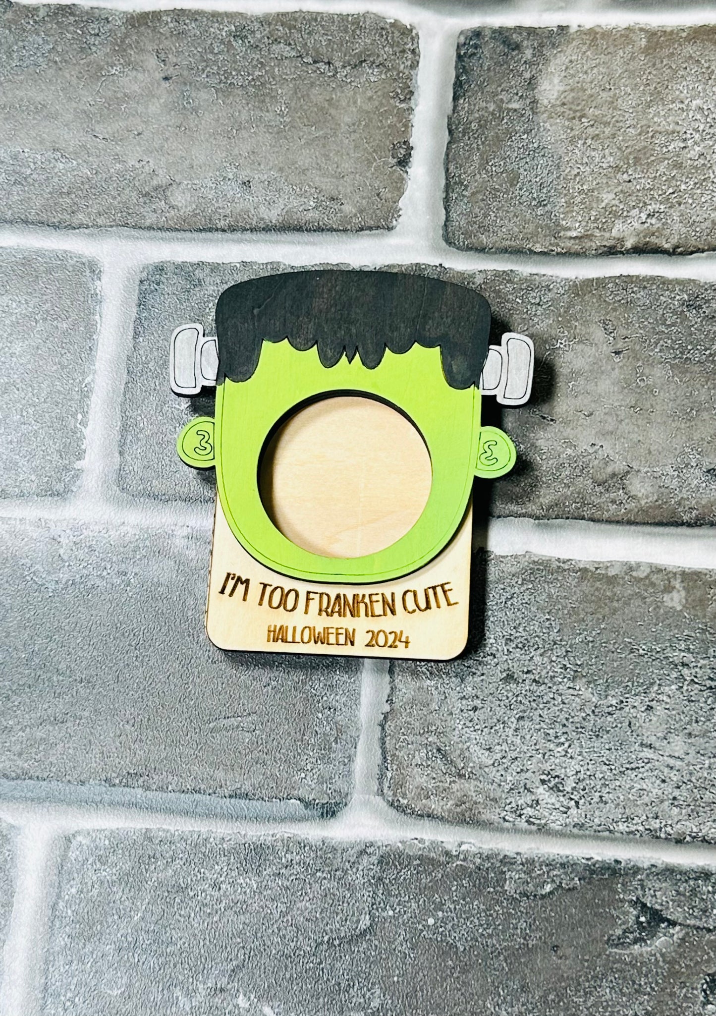 Halloween photo fridge magnets