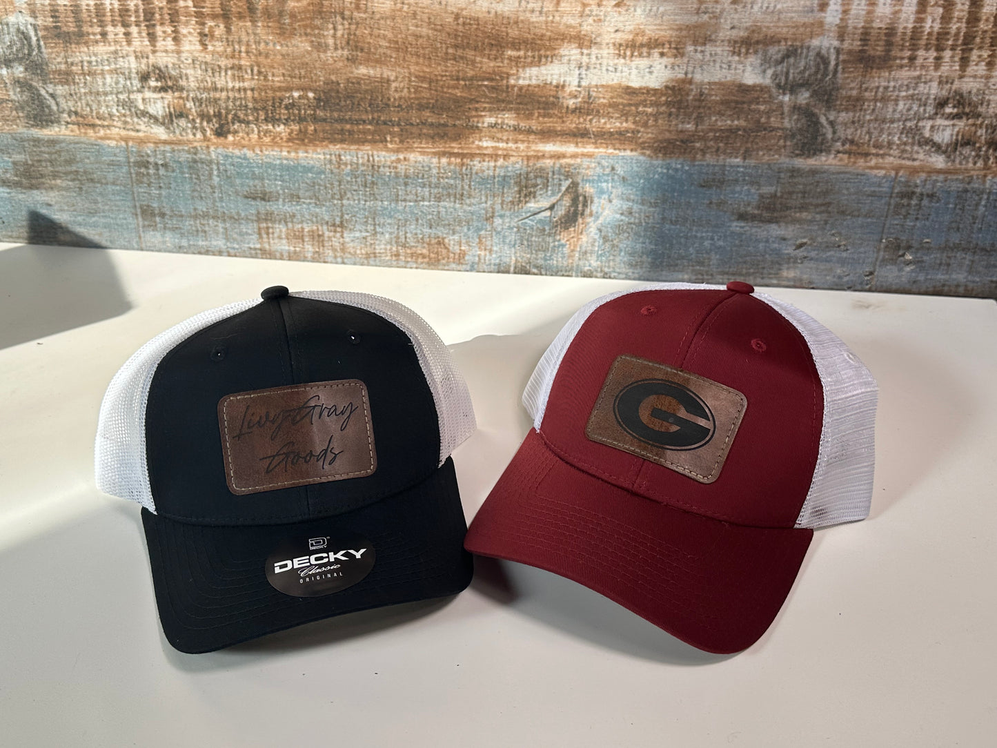 Personalized decky hats