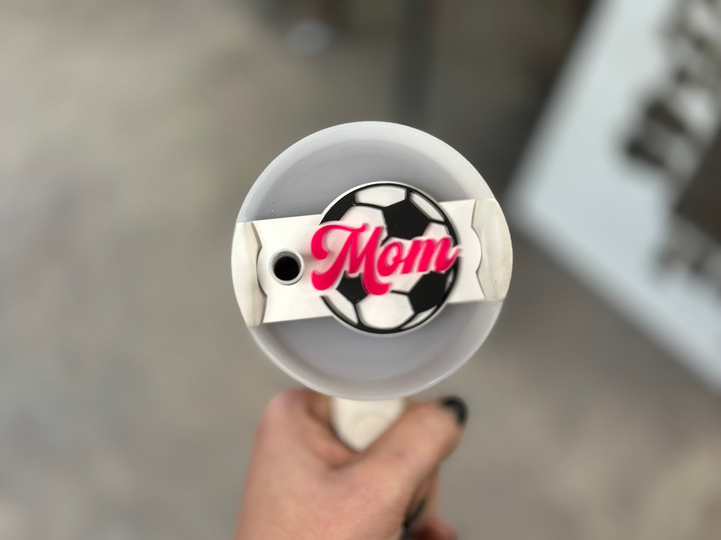 Soccer cup topper