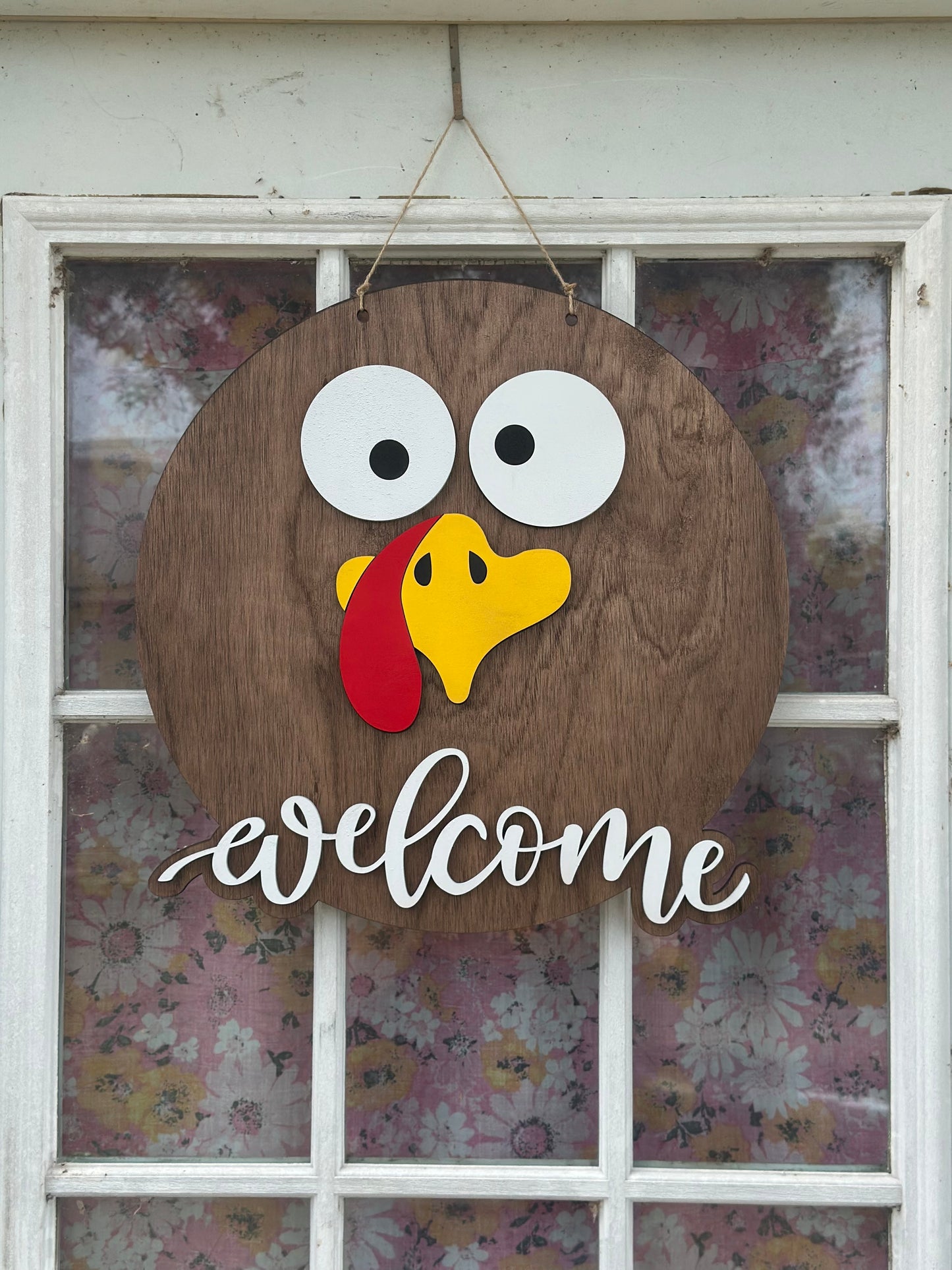 Turkey welcome 14β door hanger