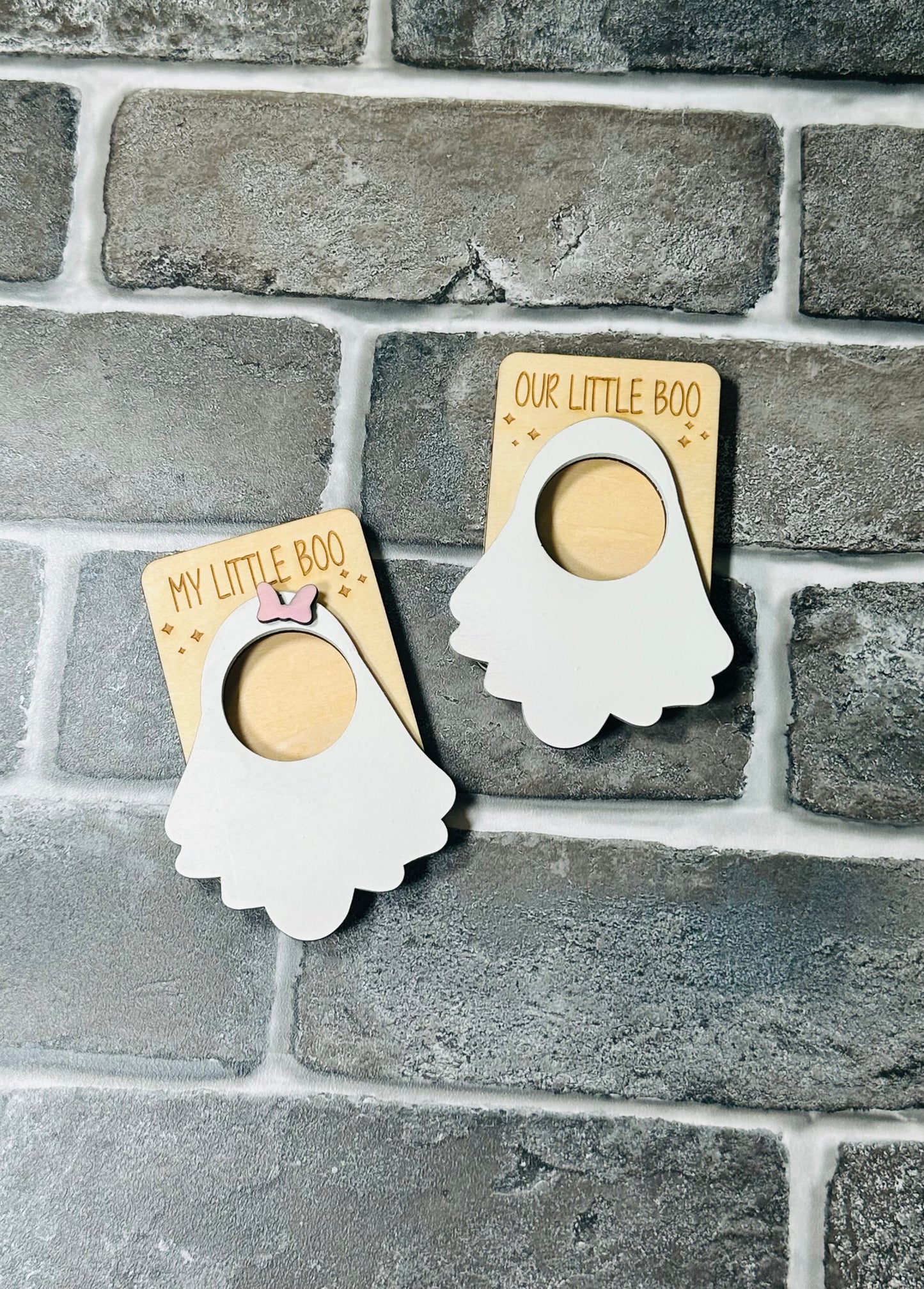 Halloween photo fridge magnets