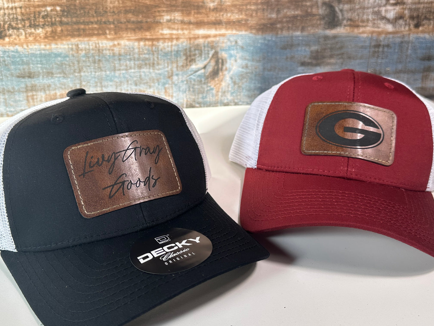 Personalized decky hats