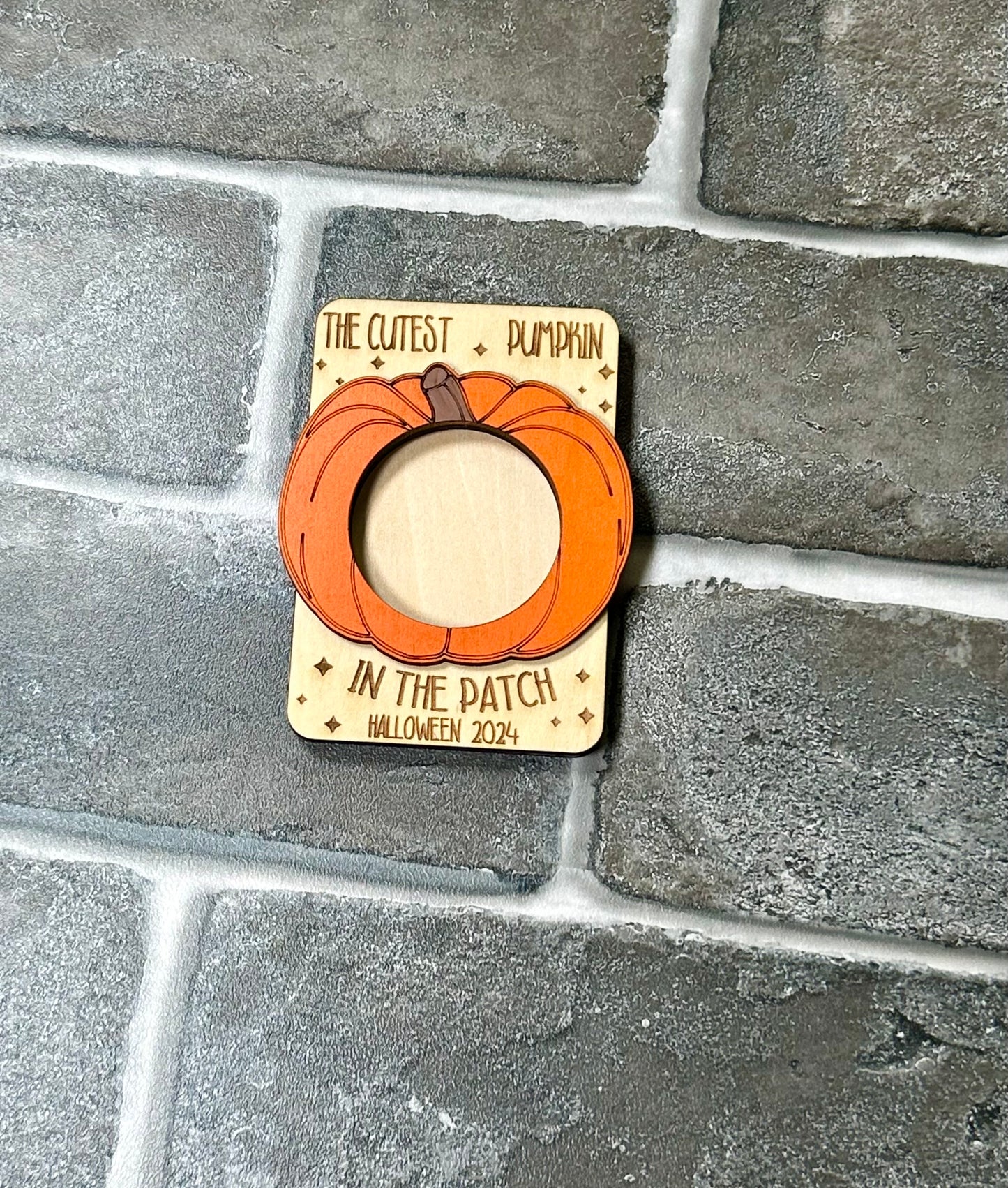 Halloween photo fridge magnets