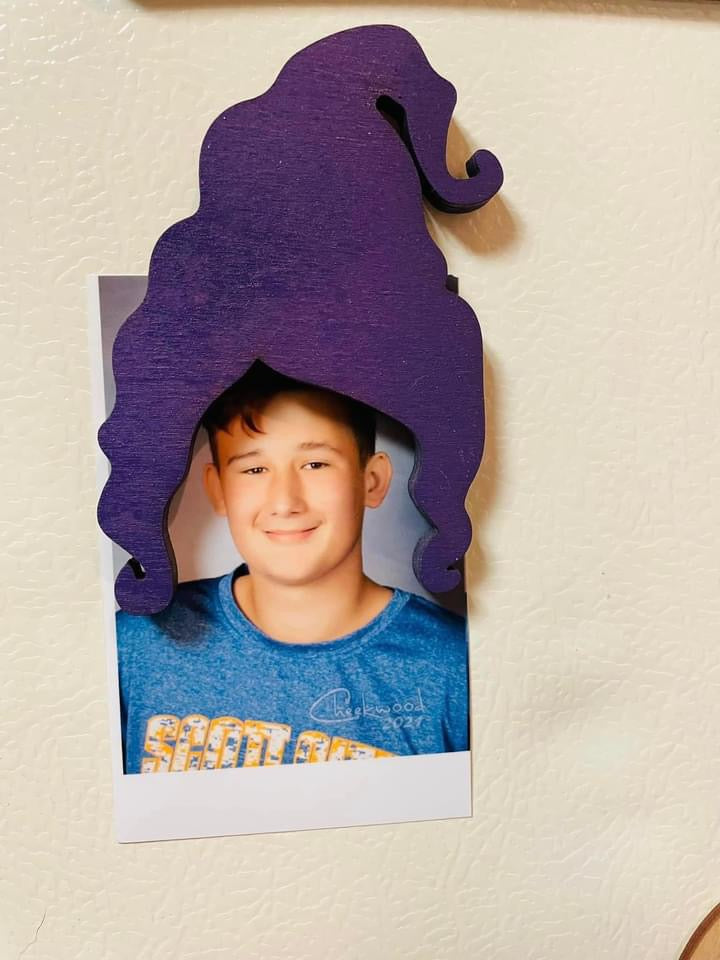 Hocus Pocus wooden magnet 3pc set