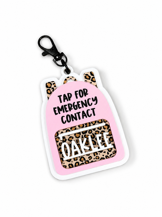 NFC backpack tag