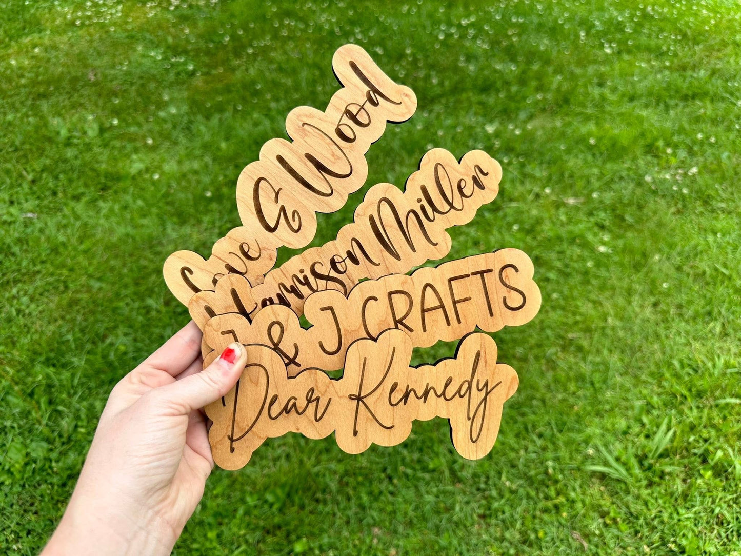 Wooden watermarks