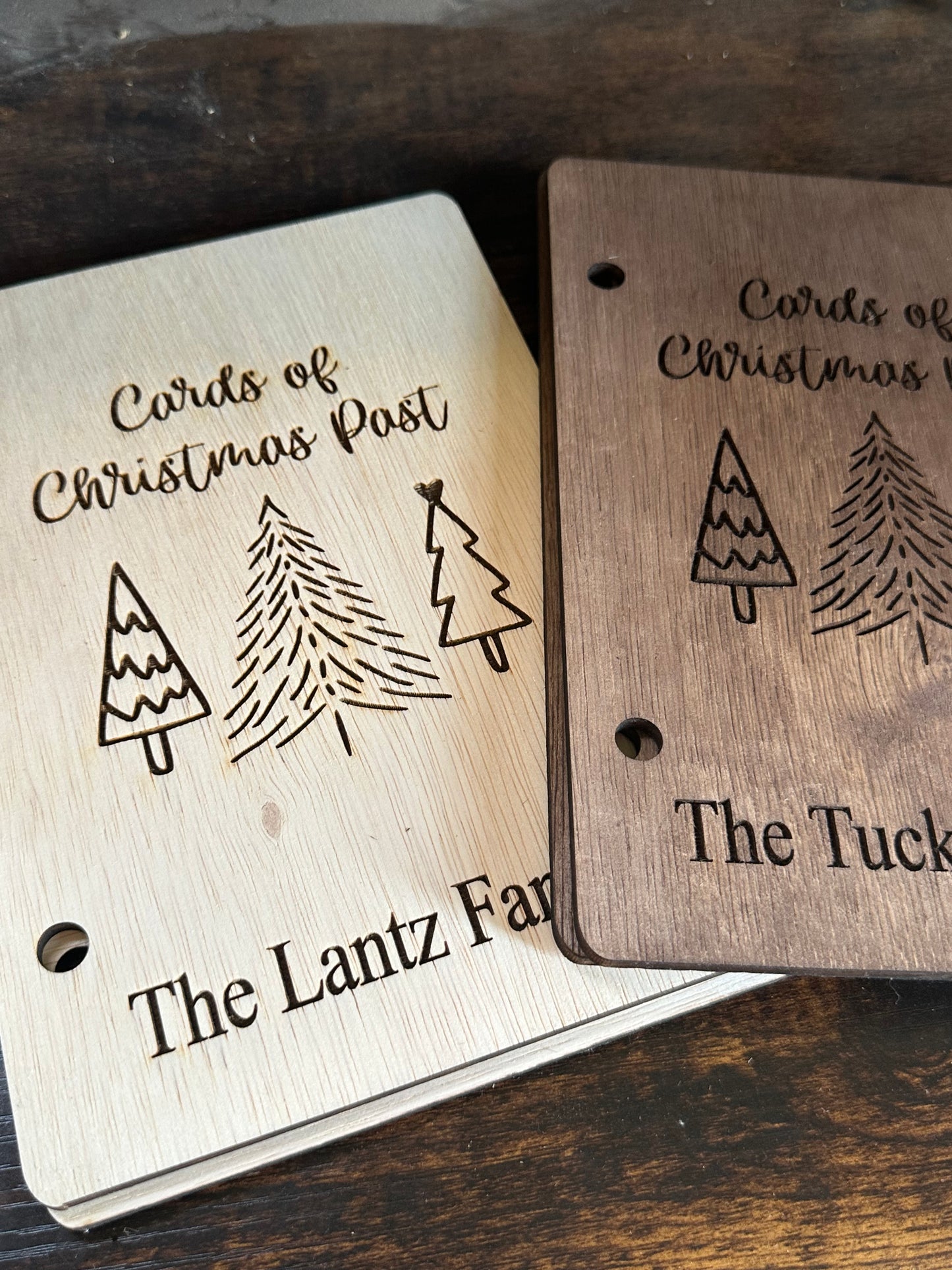 personalized greeting card holders