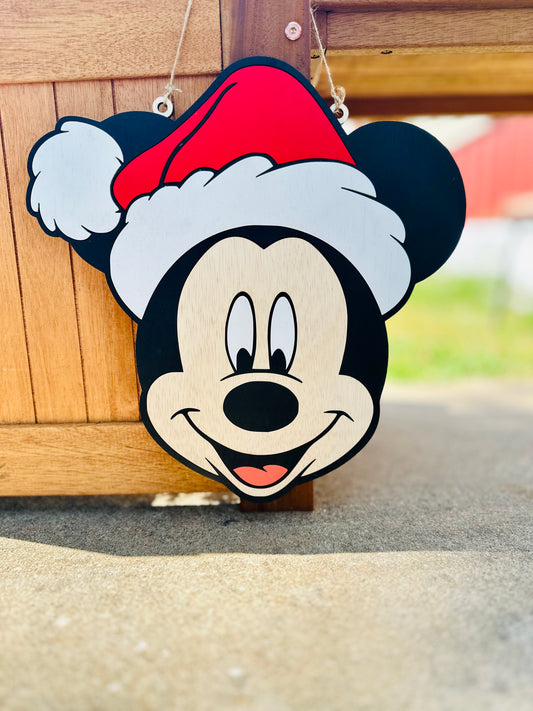 Magical Mouse Christmas door hanger