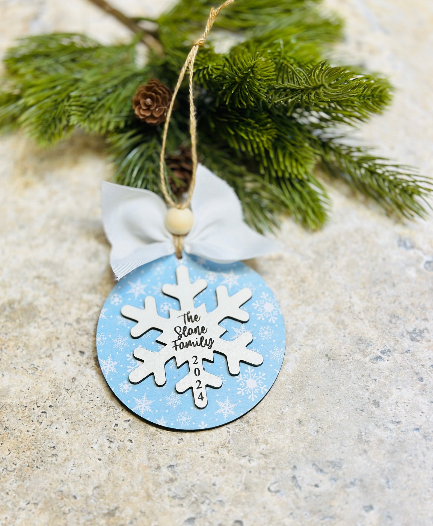 Snowflake ornaments