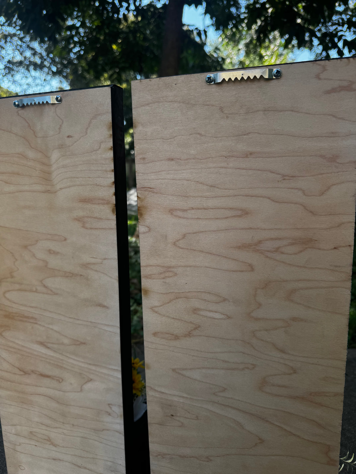 House number planter box