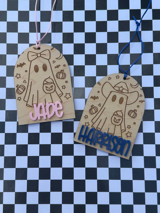 Ghost bag tags