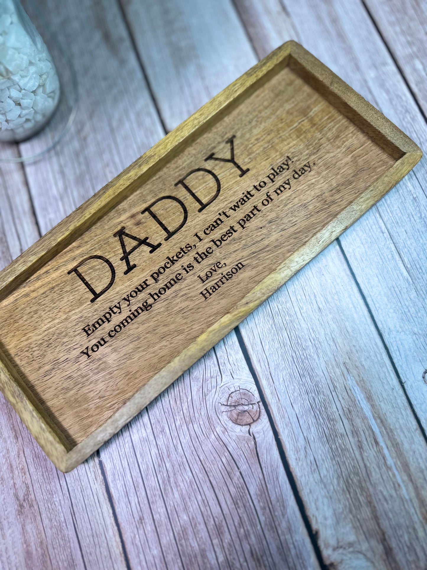 Empty your pockets trinket trays