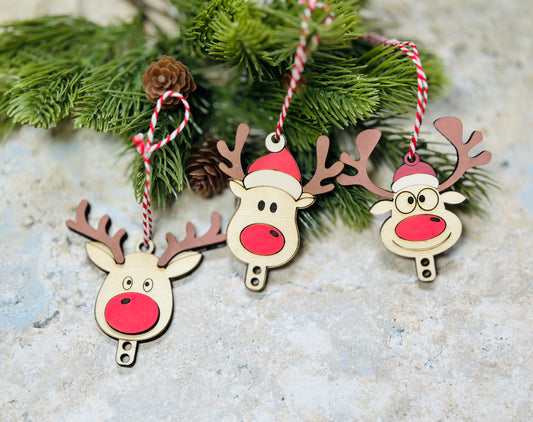 Reindeer Cash Holder ornaments