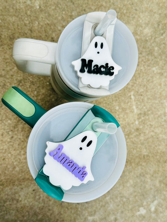Groovy Ghost Stan cup toppers