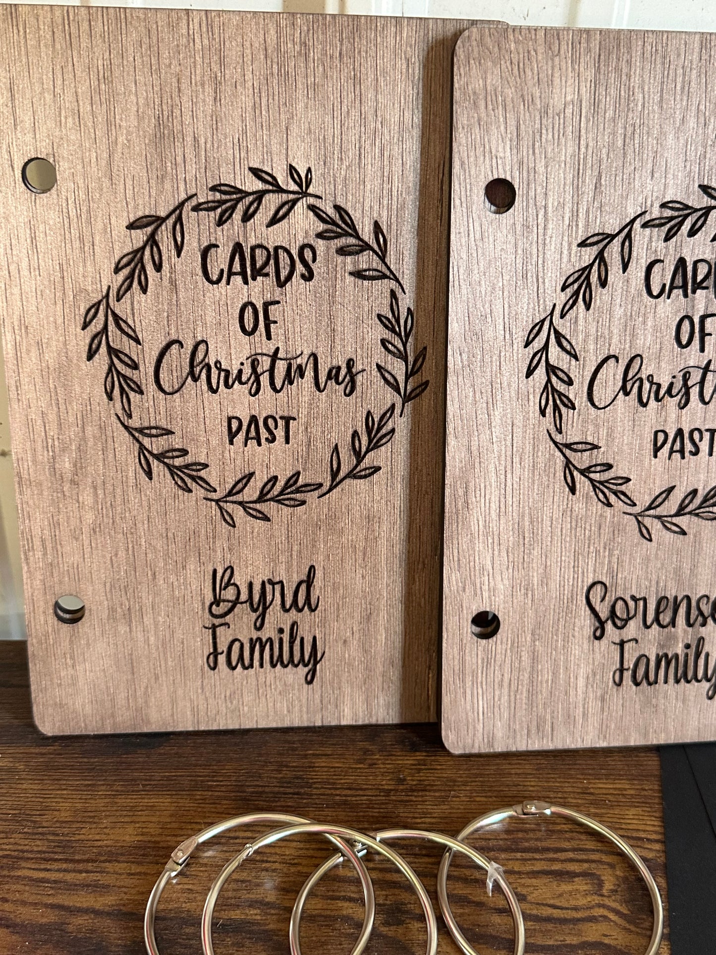 personalized greeting card holders