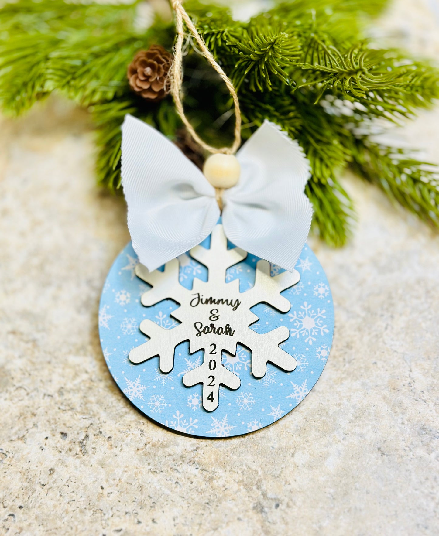 Snowflake ornaments