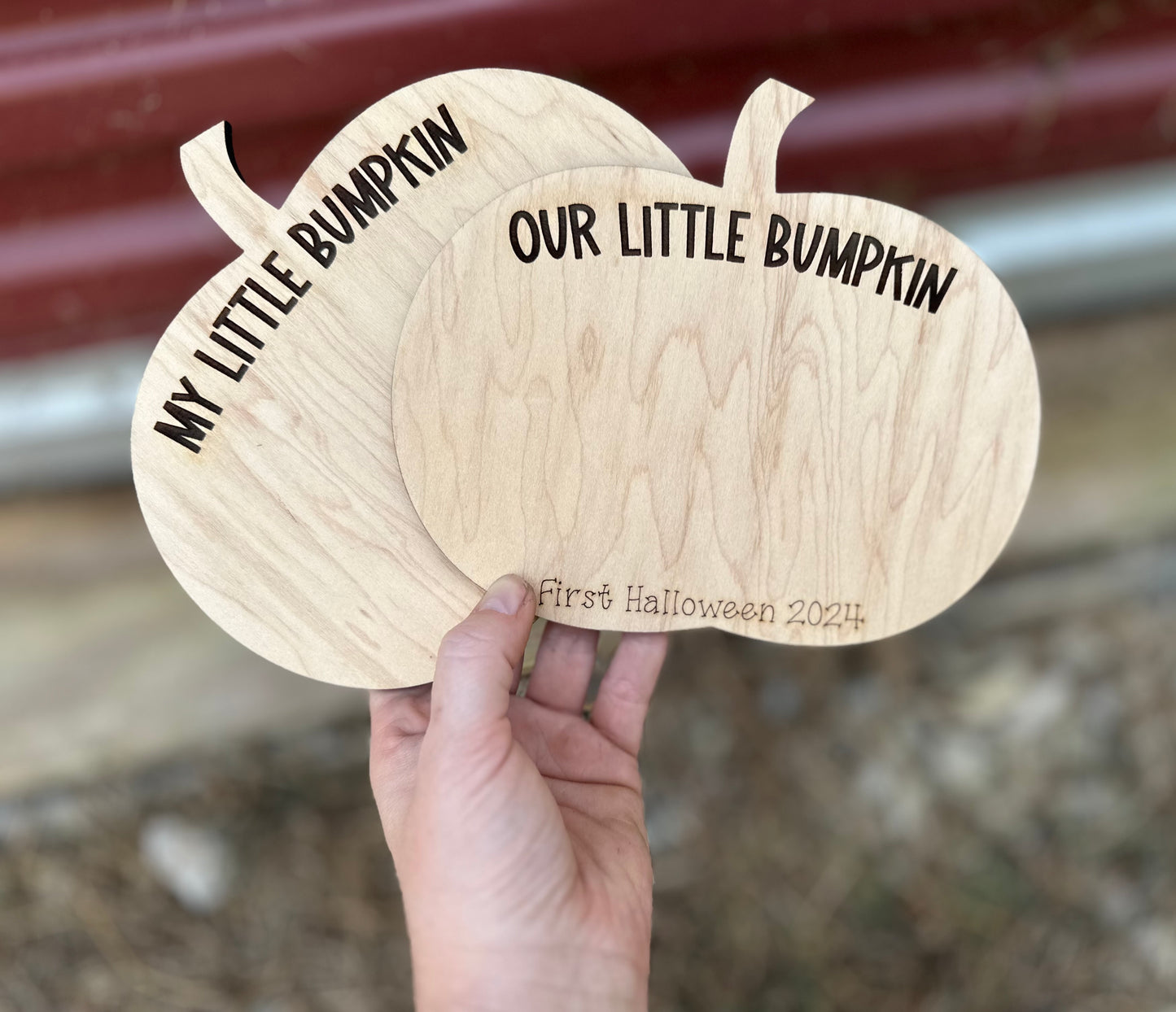 Little BUMPkin first Halloween paint plaque