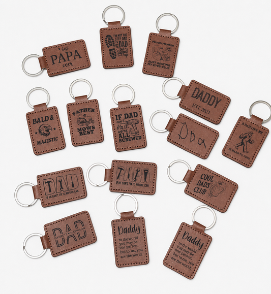 Leather Keychains