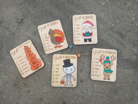 Holiday dice games