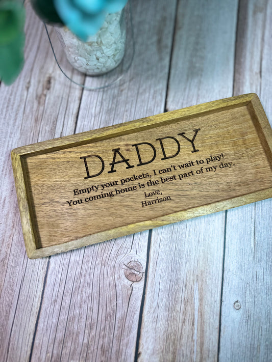 Empty your pockets trinket trays