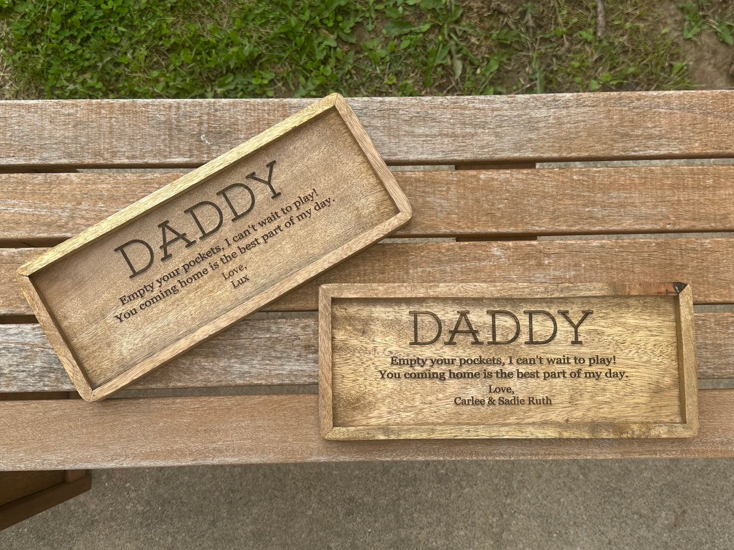 Empty your pockets trinket trays