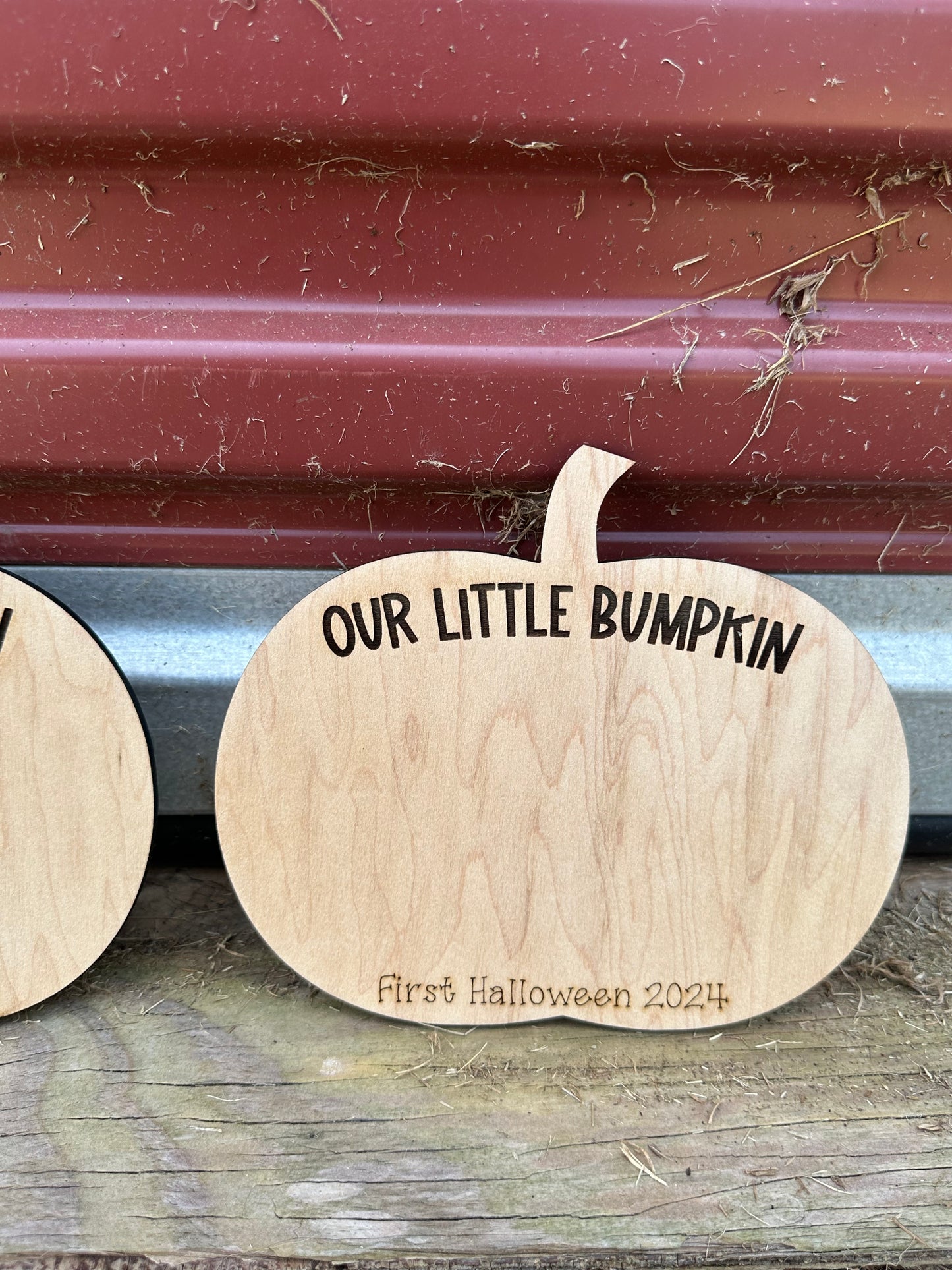 Little BUMPkin first Halloween paint plaque