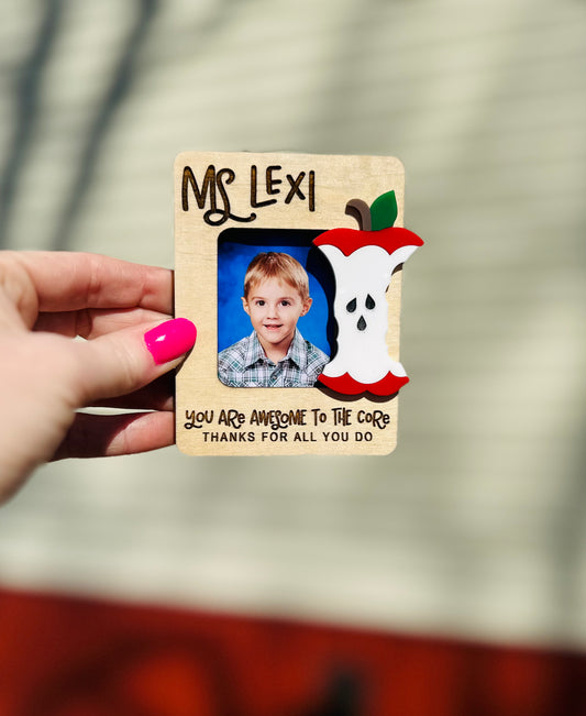 Awesome to the core Apple 🍎 magnet