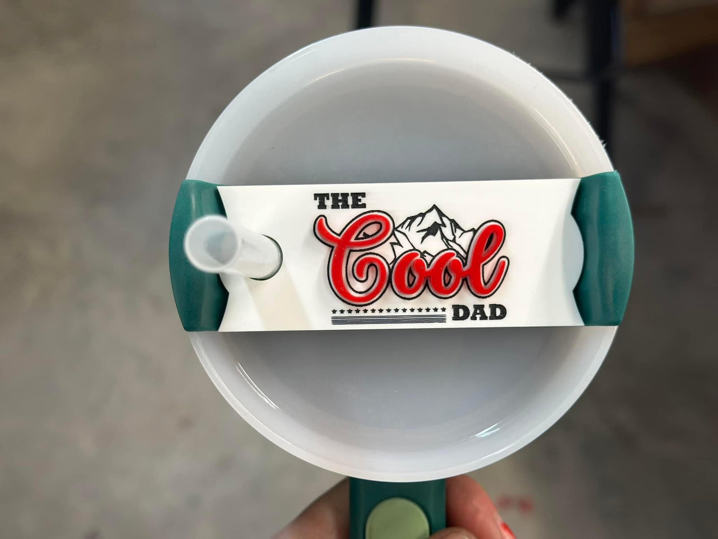 The cool dad Stan cup topper