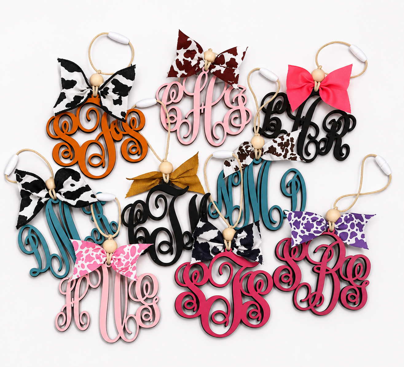 Monogram Car charms