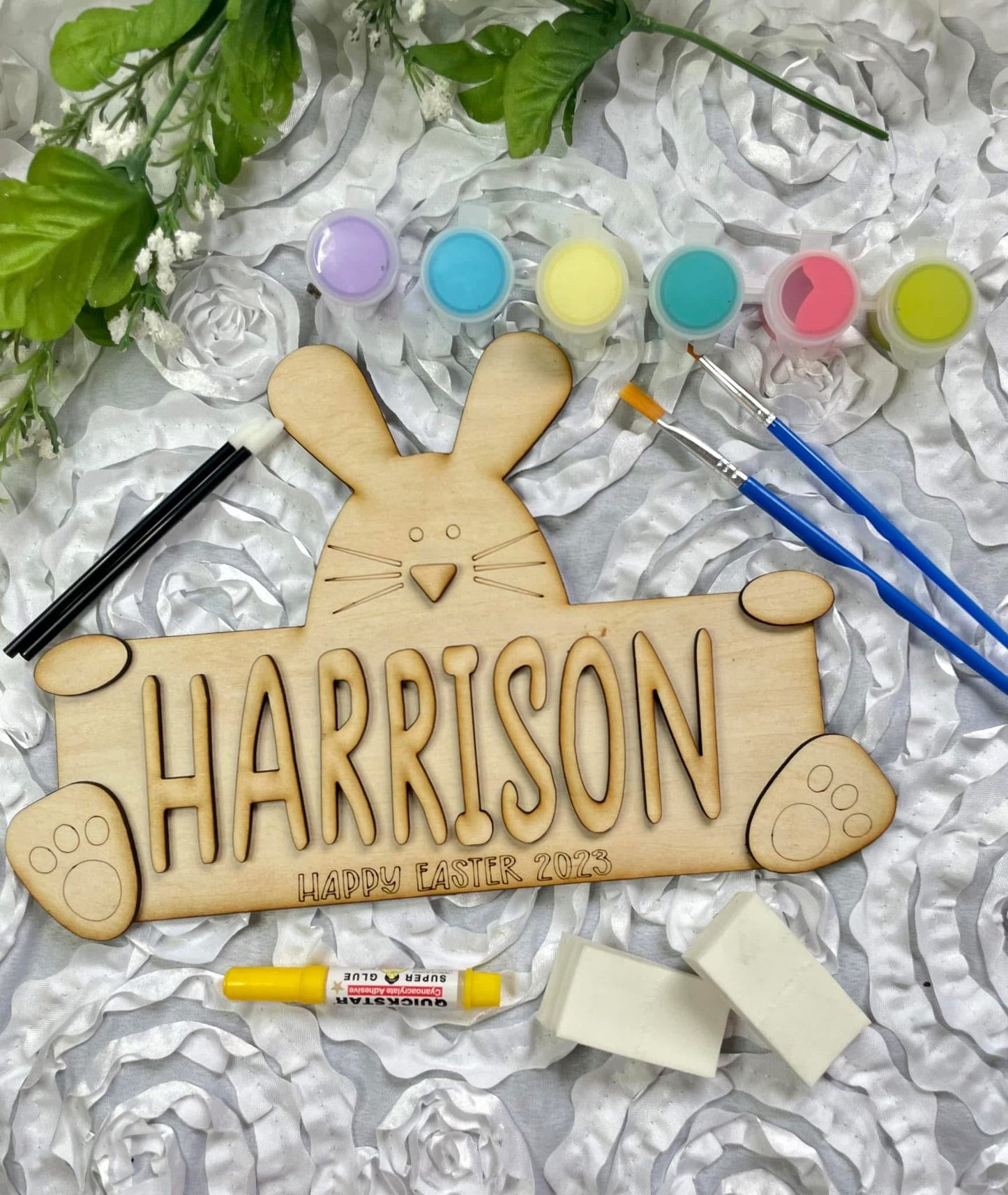 Personalized DIY Easter paint kit