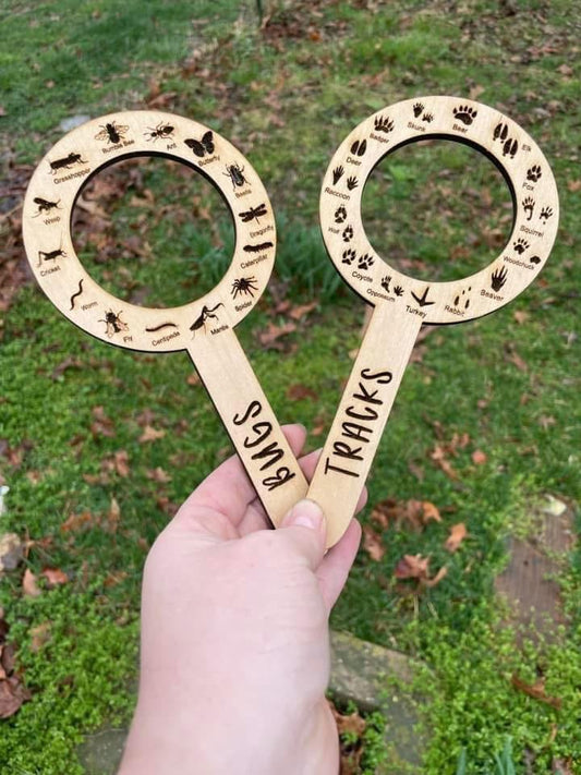 Bug and animal track identifiers