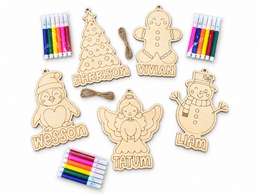 DIY Personalized Christmas Ornaments