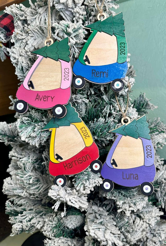 Cozy coupe ornament