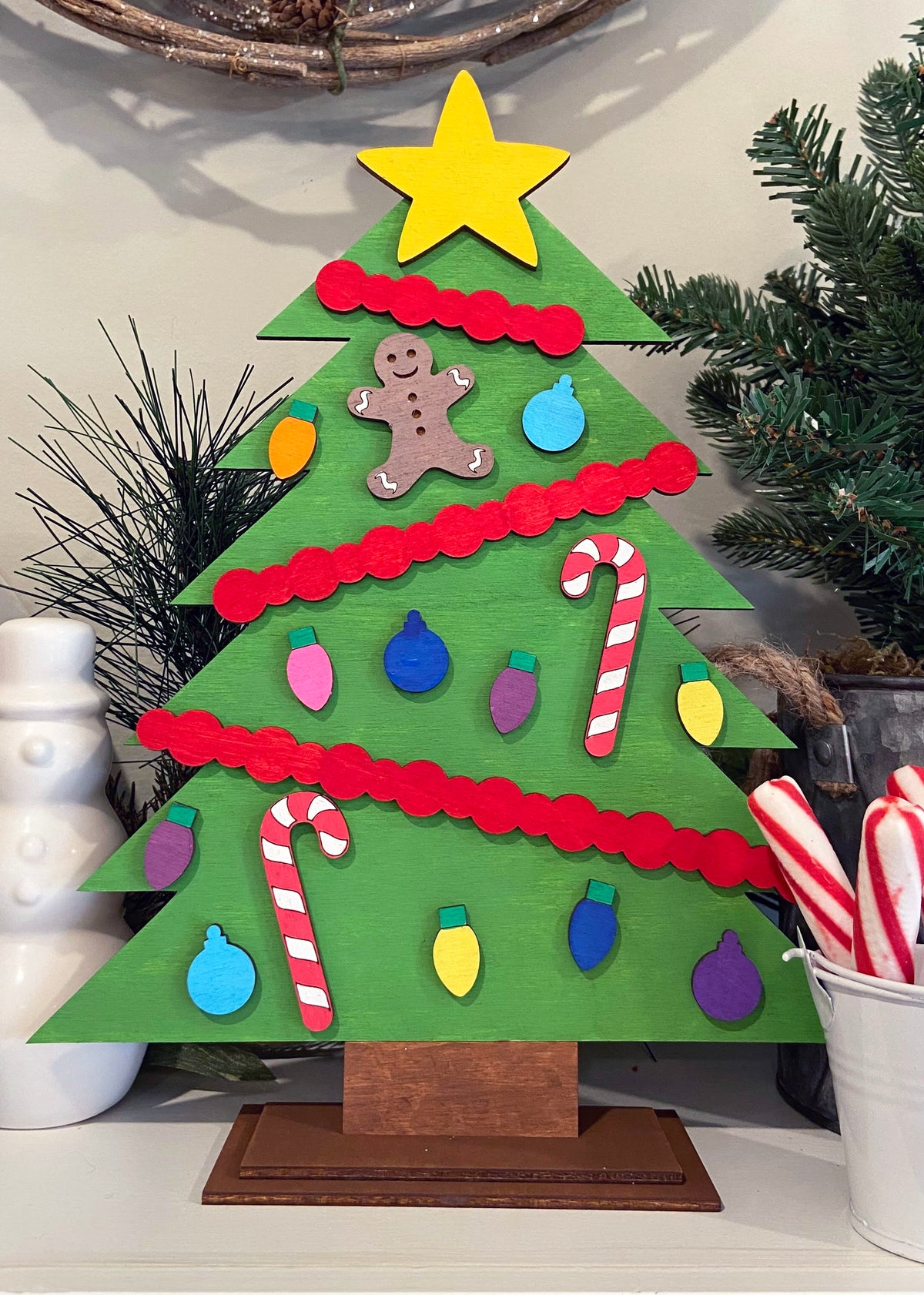 DIY Art Kit Christmas Tree